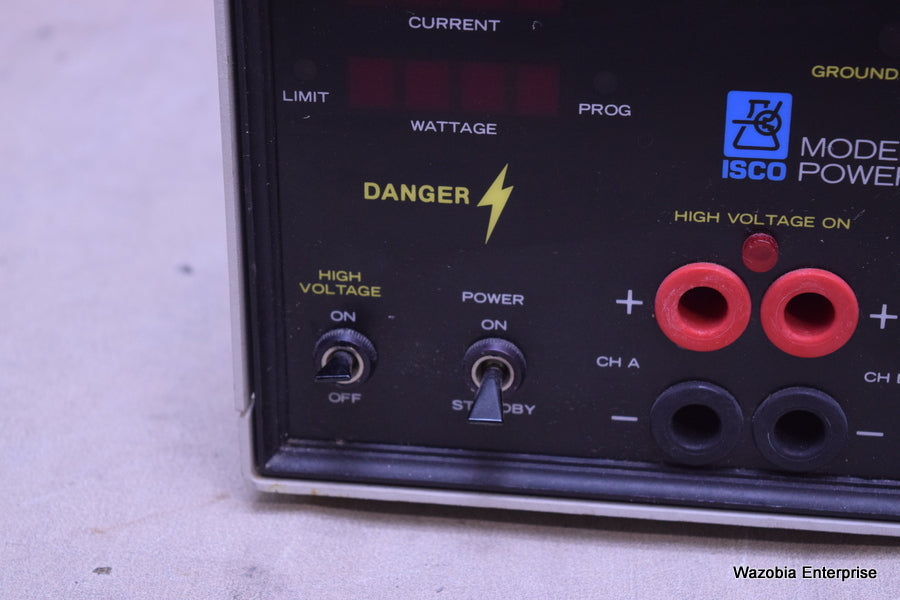 ISCO ELECTROPHORESIS POWER SUPPLY MODEL 595