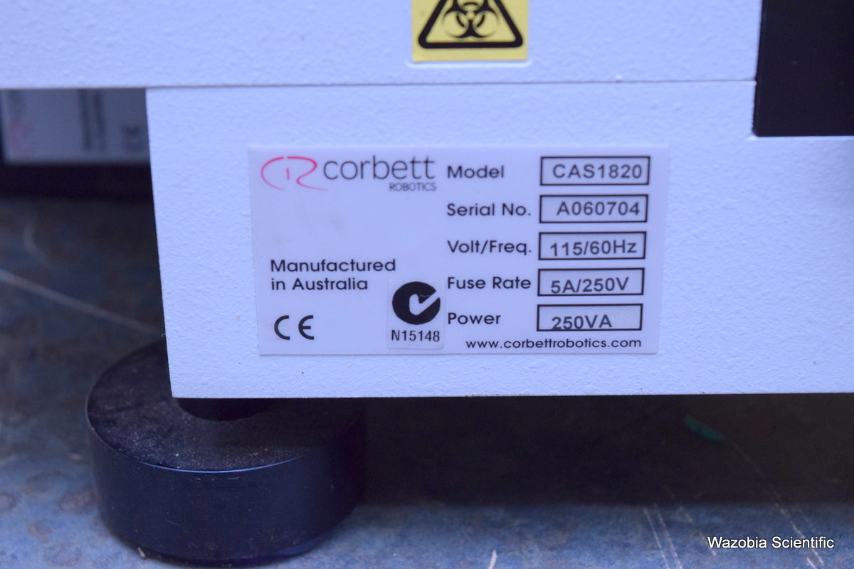CORBETT CAS-1820 X-TRACTOR GENE AUTOMATED NUCLEIC ACID EXTRACTION WITH VSO2 PUMP