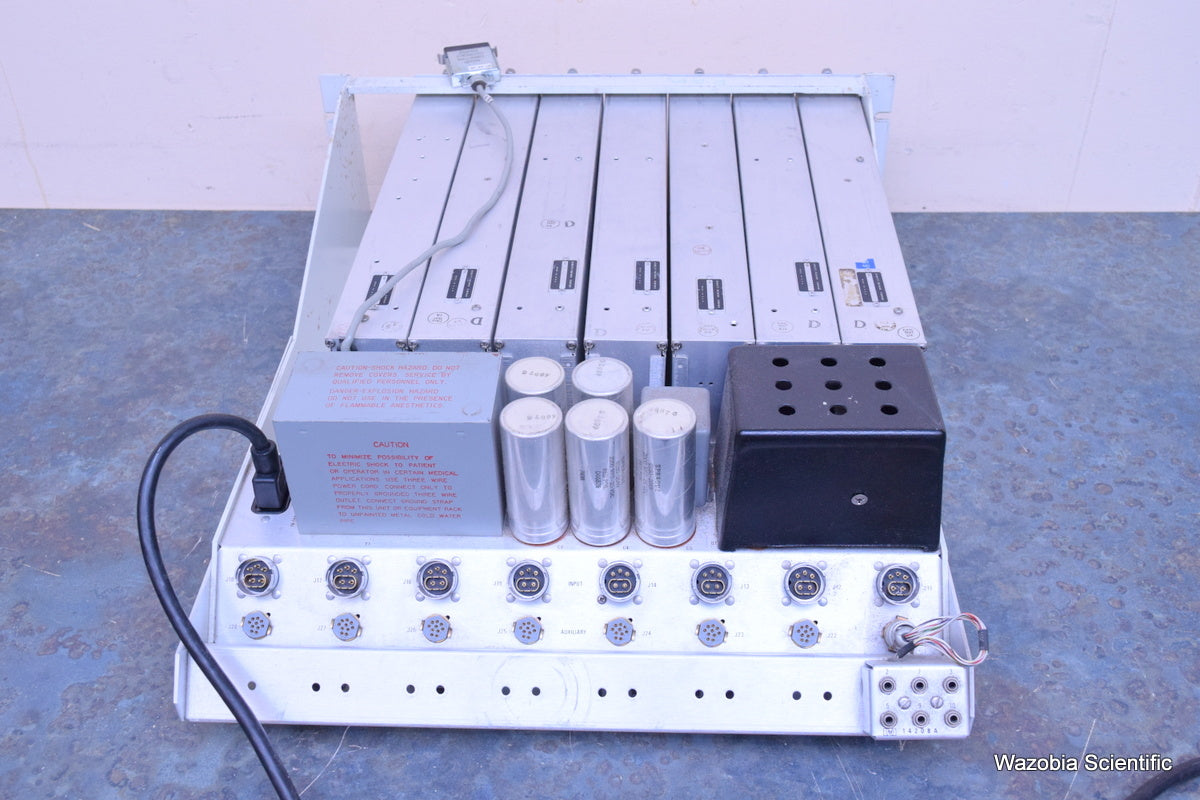 HP 7758A RECORD AMPLIFIER 8805B MEDIUM GAIN 8802A ECG 8811D LOW 8801A INTEGRATOR
