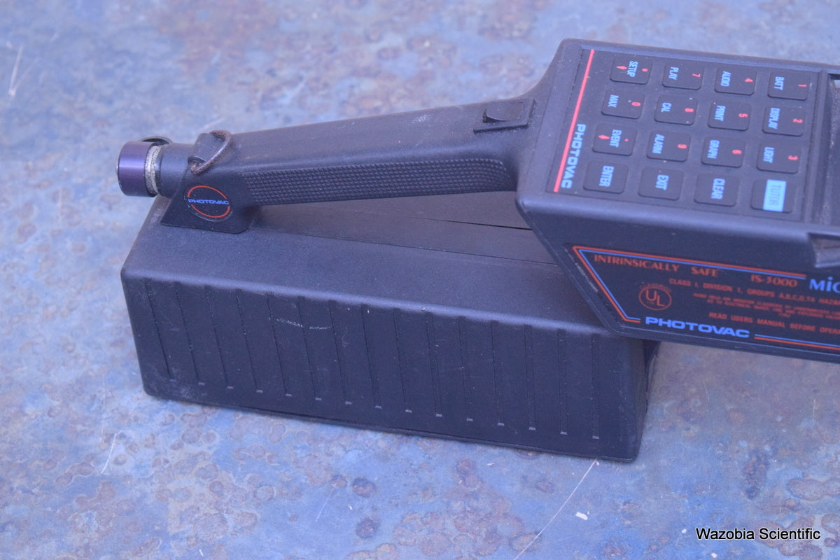 PHOTOVAC MICROTIP INTRINSICALLY SAFE IS-3000 HAND HELD AIR ANALYZER