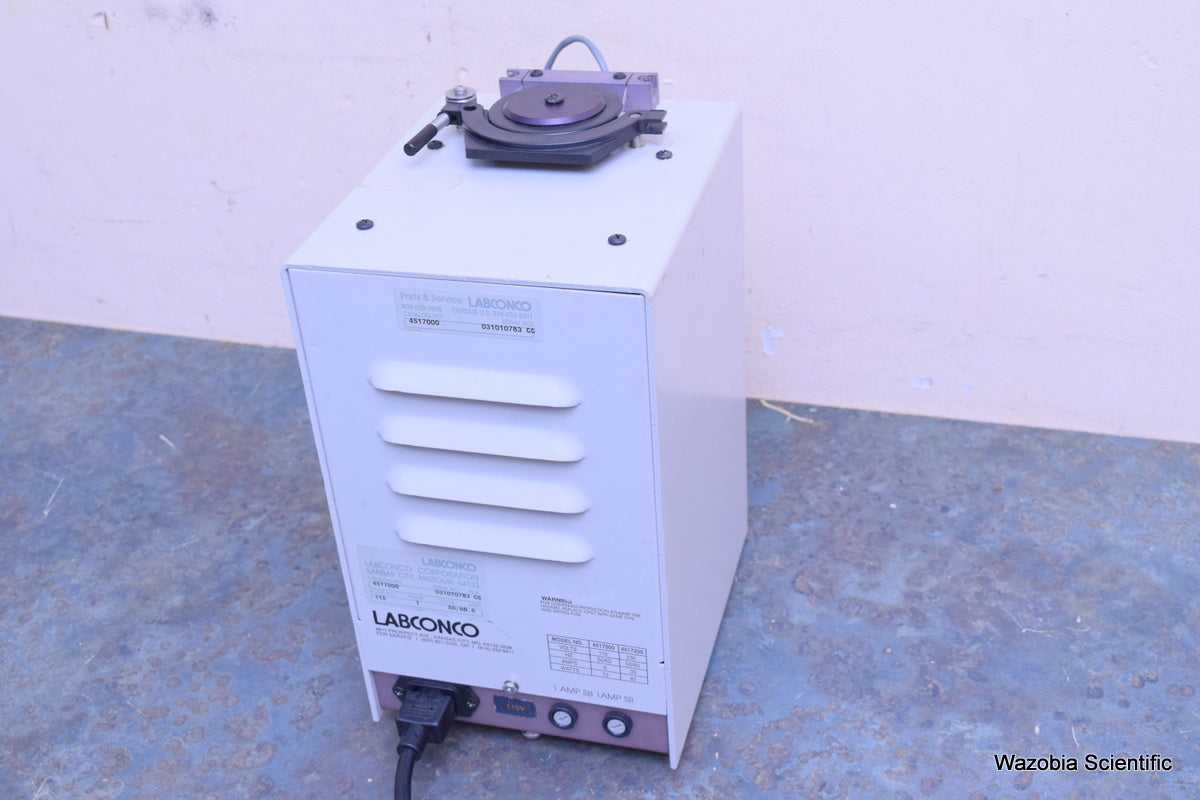 LABCONCO AUTO DENSI-FLOW 4517000 DENSITY GRADIENT FRACTIONATOR PRESITALTIC PUMP