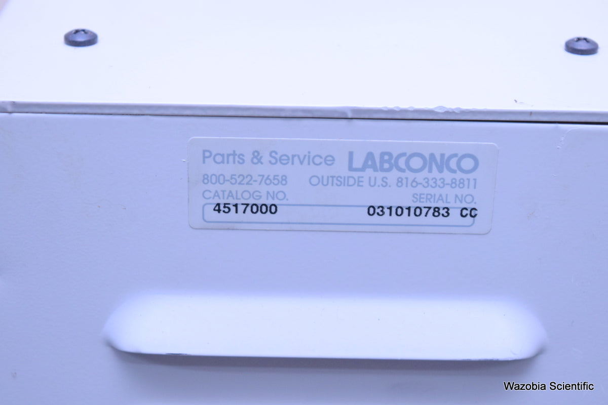 LABCONCO AUTO DENSI-FLOW 4517000 DENSITY GRADIENT FRACTIONATOR PRESITALTIC PUMP