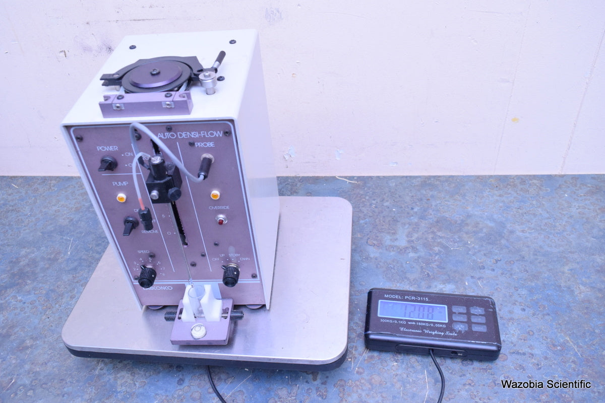 LABCONCO AUTO DENSI-FLOW 4517000 DENSITY GRADIENT FRACTIONATOR PRESITALTIC PUMP