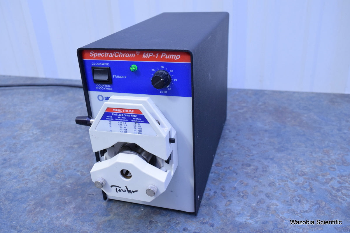 SPECTRUM SPECTRA CHROM MP-1 PUMP 124868 PERISTALTIC PUMP