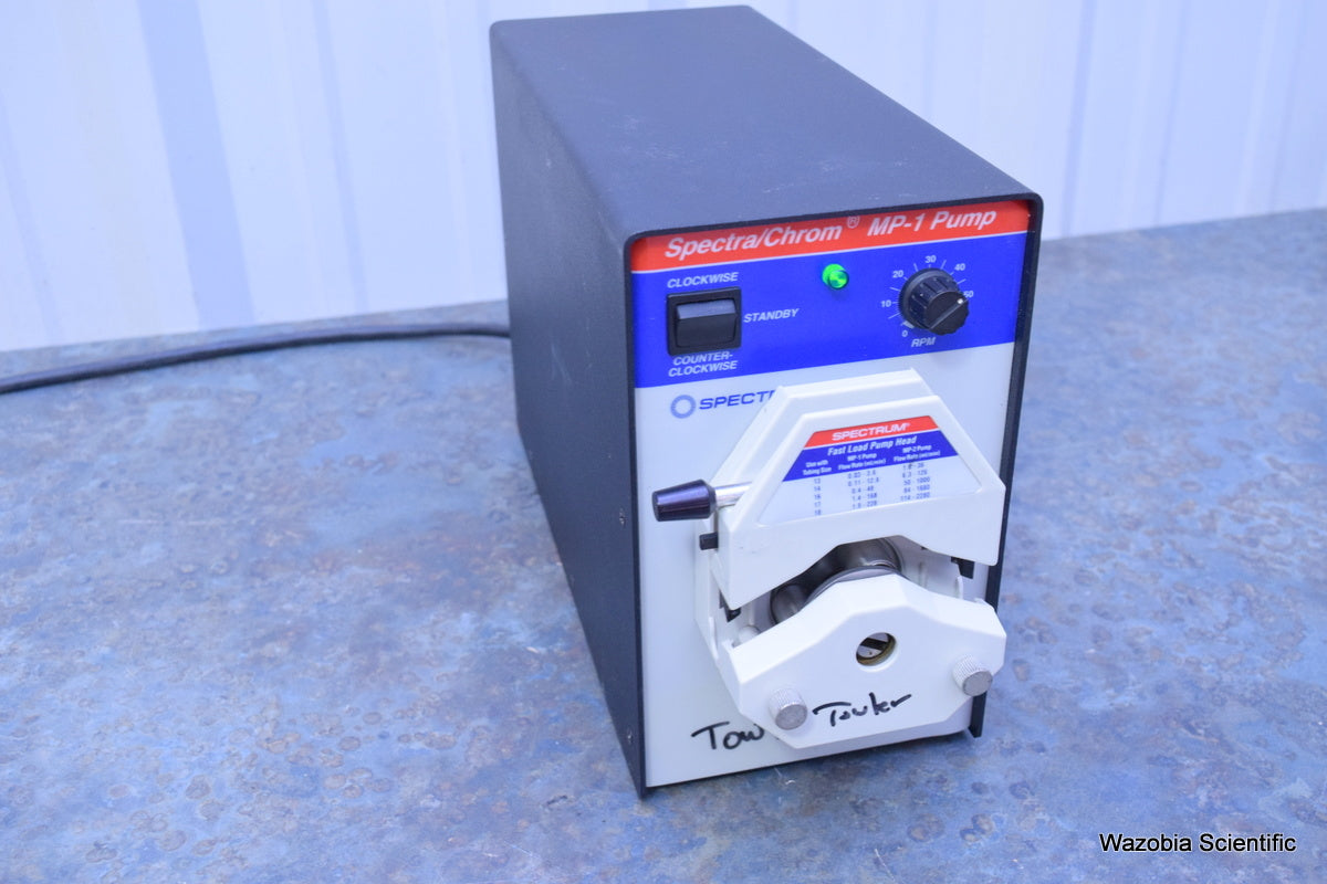 SPECTRUM SPECTRA CHROM MP-1 PUMP 124868 PERISTALTIC PUMP