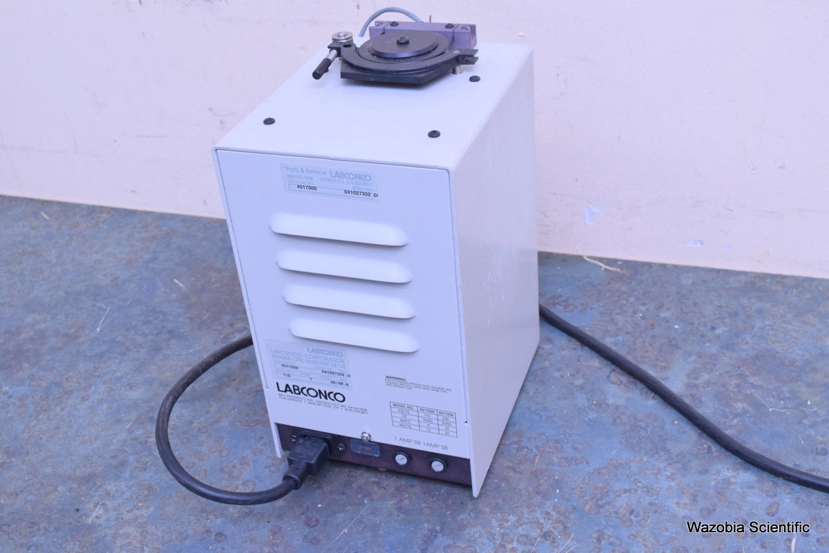 LABCONCO AUTO DENSI-FLOW 4517000 DENSITY GRADIENT FRACTIONATOR PRESITALTIC PUMP