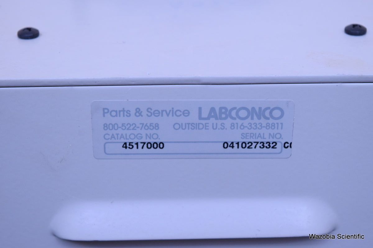 LABCONCO AUTO DENSI-FLOW 4517000 DENSITY GRADIENT FRACTIONATOR PRESITALTIC PUMP