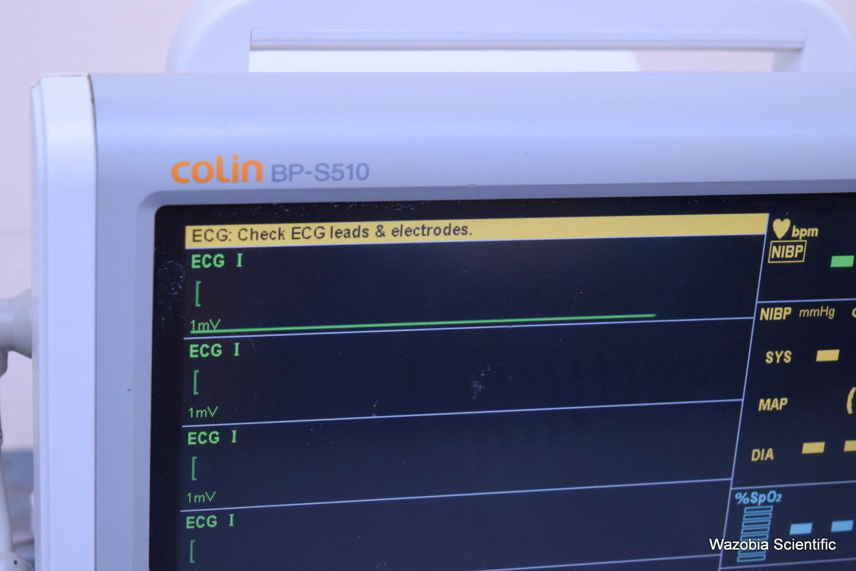 COLIN PATIENT MONITOR MODEL BP-S510