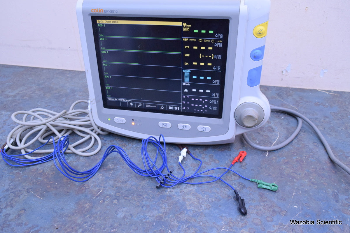 COLIN PATIENT MONITOR MODEL BP-S510