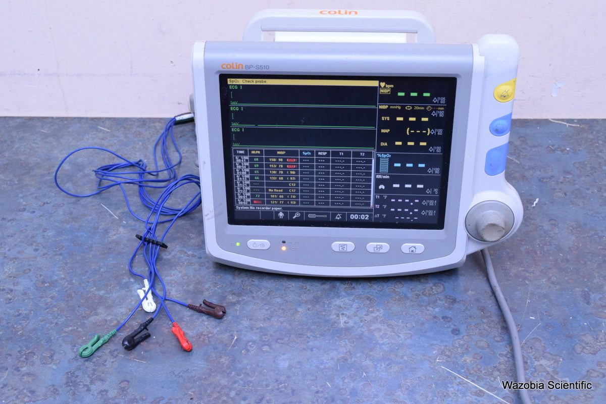 COLIN PATIENT MONITOR MODEL BP-S510