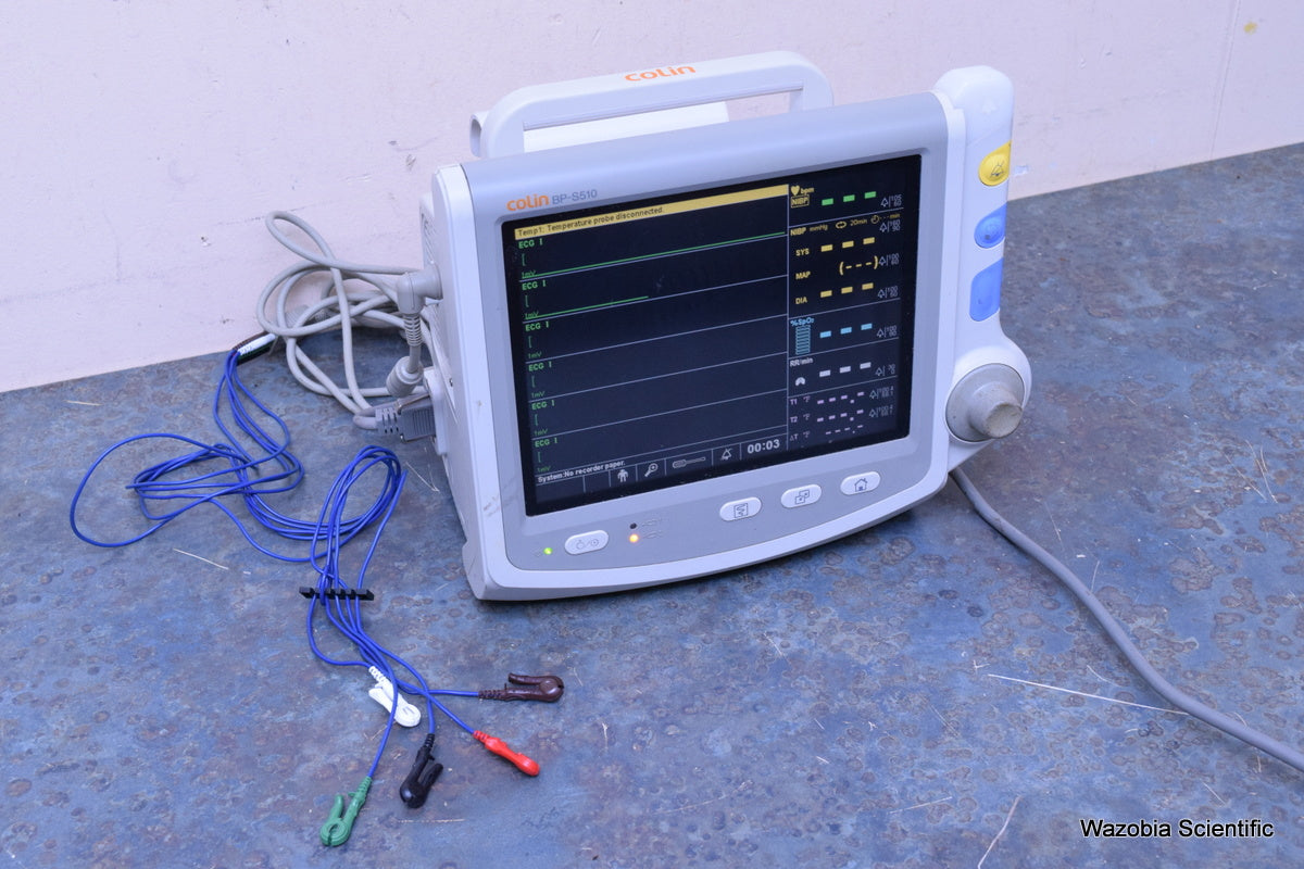 COLIN PATIENT MONITOR MODEL BP-S510