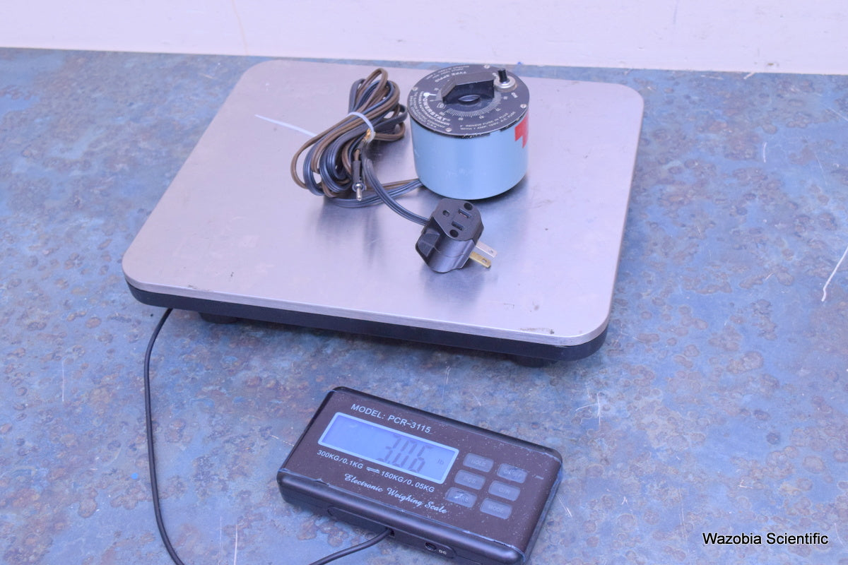 THE SUPERIOR ELECTRIC POWERSTAT VARIABLE AUTOTRANSFORMER TYPE 2PF10 0-132V 1AMP