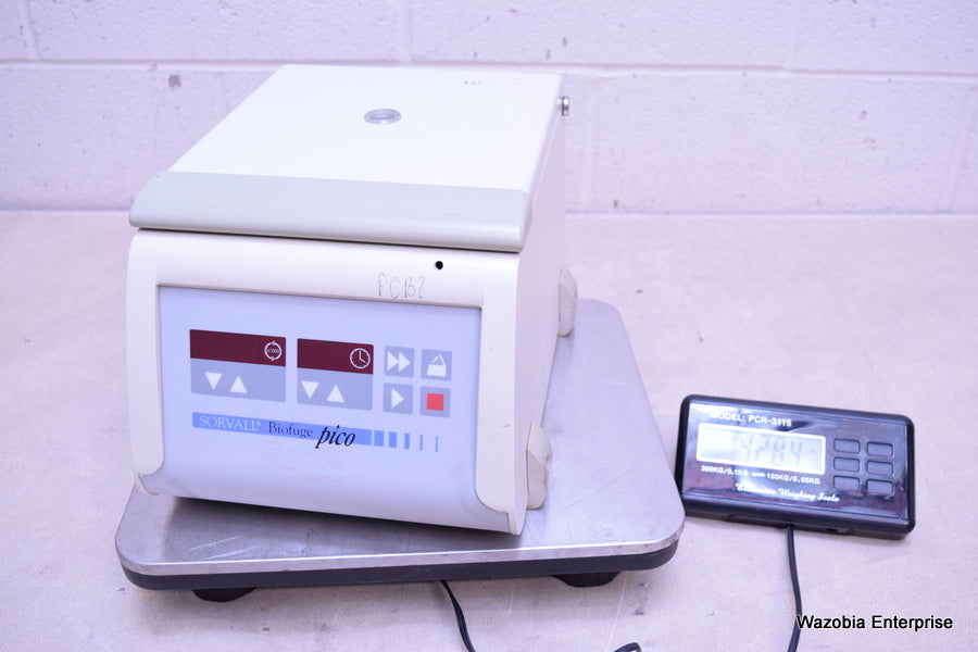 SORVALL BIOFUGE PICO LABORATORY CENTRIFUGE WITH ROTOR