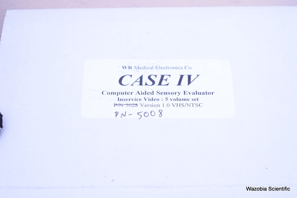 WR MEDICAL CASE IV SYSTEM LINEAR C-500C THERMOMETER VIBRATION STIMULATOR