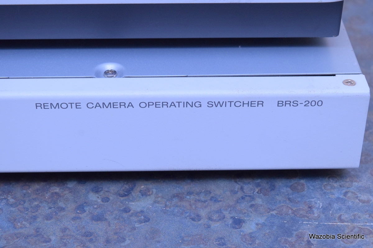 SONY REMOTE CAMERA OPERATING SWITCHER BRS-200 BRS-200PR BRS-200CP