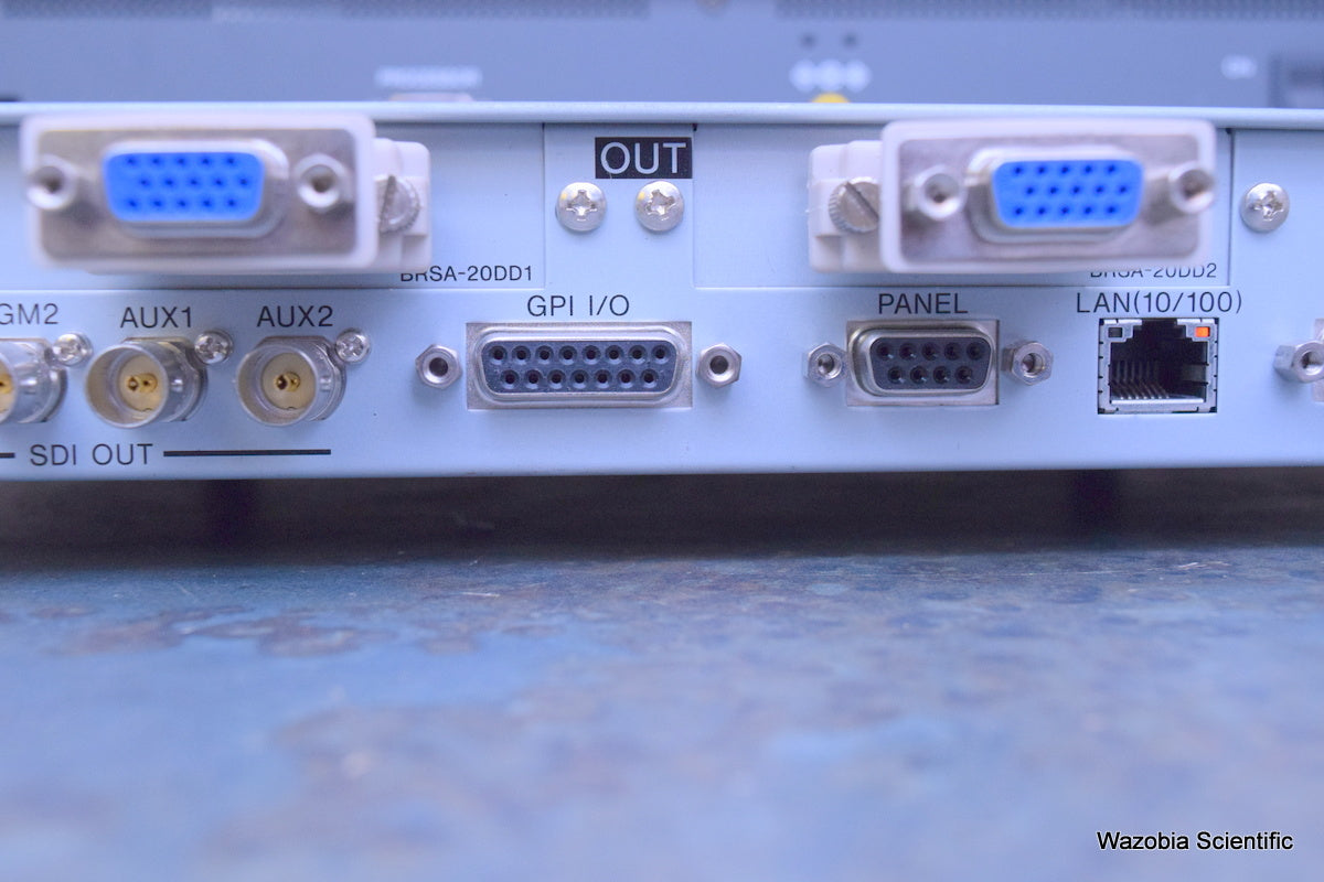 SONY REMOTE CAMERA OPERATING SWITCHER BRS-200 BRS-200PR BRS-200CP