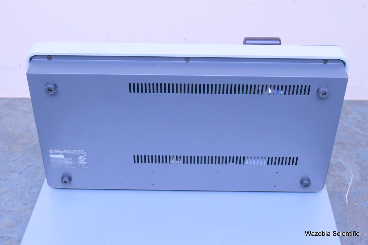 SONY REMOTE CAMERA OPERATING SWITCHER BRS-200 BRS-200PR BRS-200CP