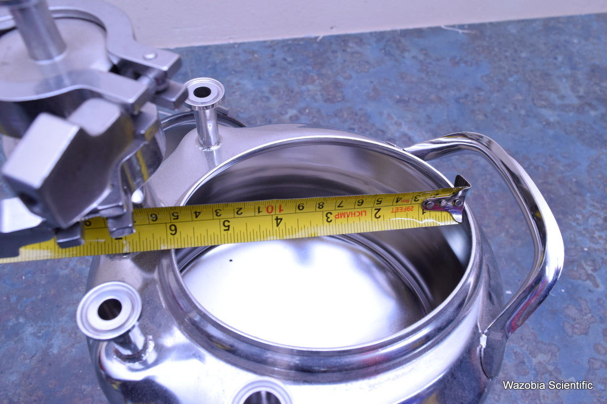 ALLOY PRODUCTS CORP T316 T 316 PRESSURE VESSEL  135 PSI WP 100F