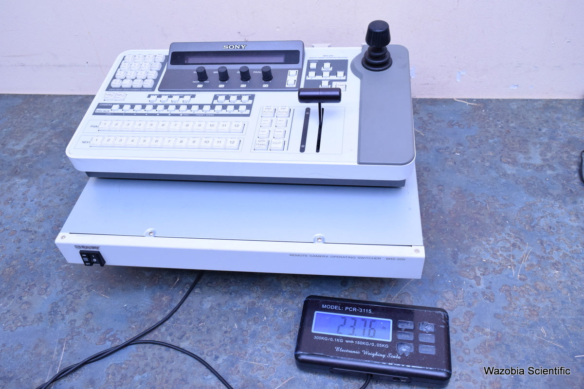 SONY REMOTE CAMERA OPERATING SWITCHER BRS-200 BRS-200PR BRS-200CP