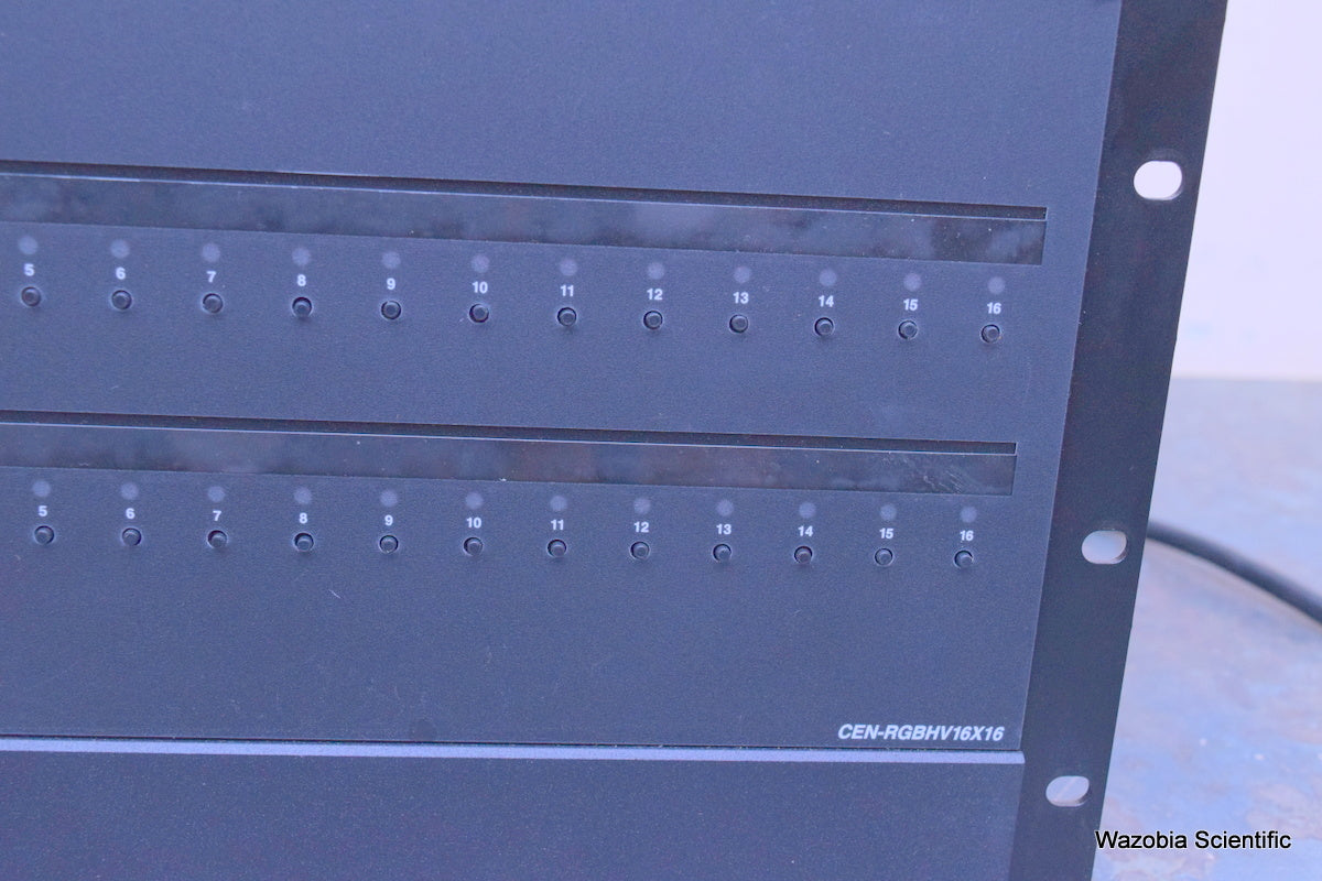 CRESTRON PROFESSIONAL VIDEO SWITCHER CEN-RGBHV16X16 WIDE -BAND RGB MATRIX SWITCH