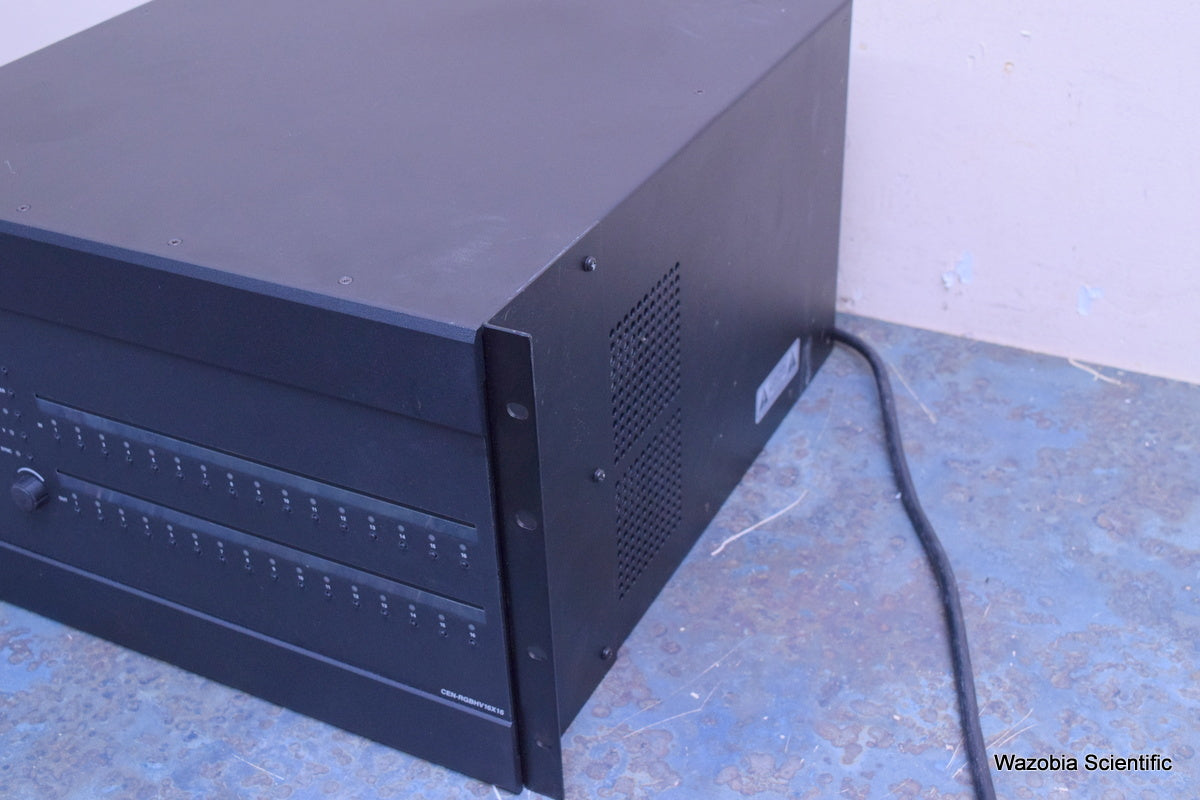 CRESTRON PROFESSIONAL VIDEO SWITCHER CEN-RGBHV16X16 WIDE -BAND RGB MATRIX SWITCH