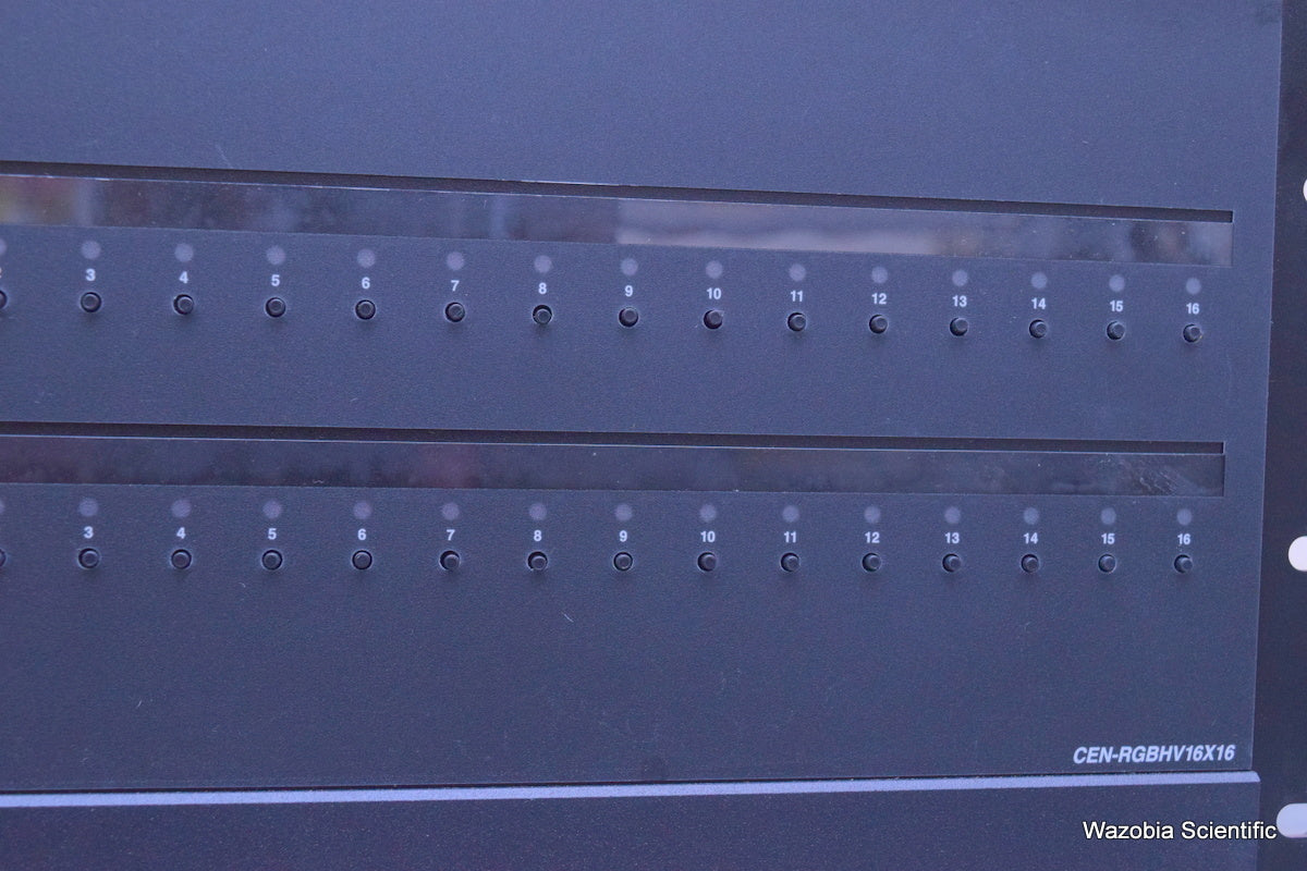 CRESTRON PROFESSIONAL VIDEO SWITCHER CEN-RGBHV16X16 WIDE -BAND RGB MATRIX SWITCH