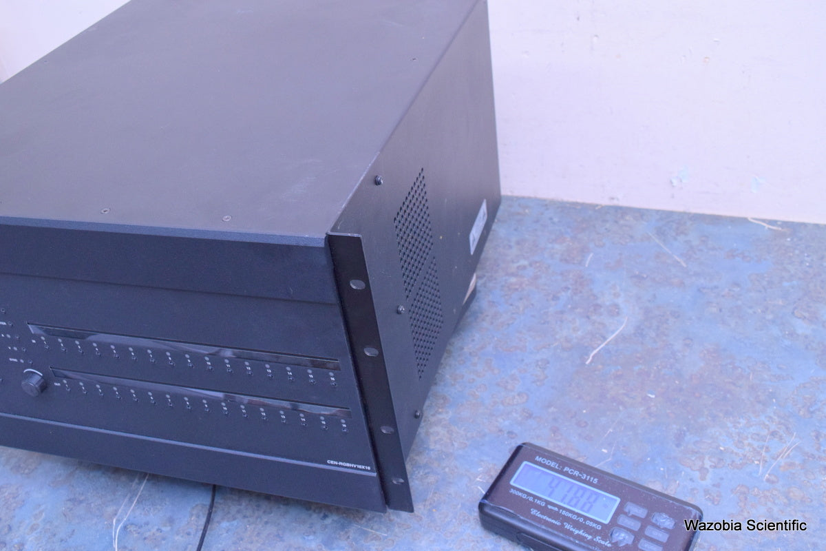 CRESTRON PROFESSIONAL VIDEO SWITCHER CEN-RGBHV16X16 WIDE -BAND RGB MATRIX SWITCH