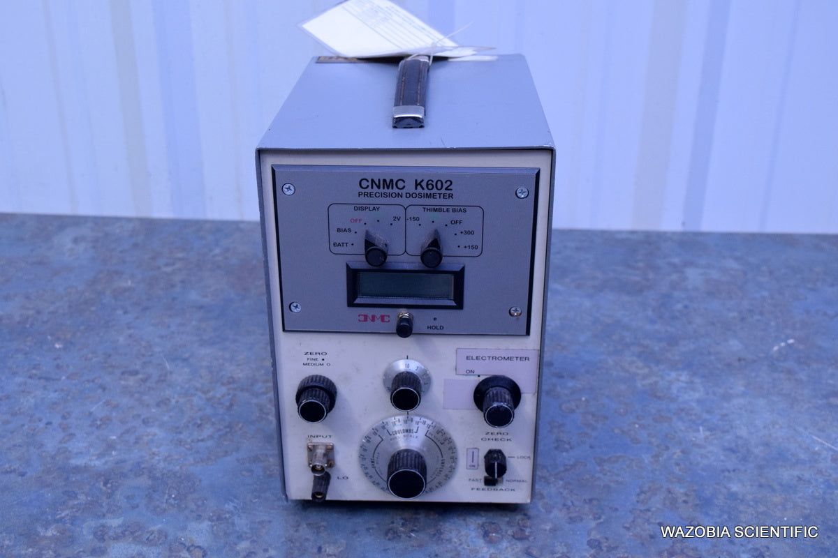 CNMC K602 PRECISION DOSIMETER WITH KEITHLEY INSTRUMENTS 602 ELECTROMETER 31919 A