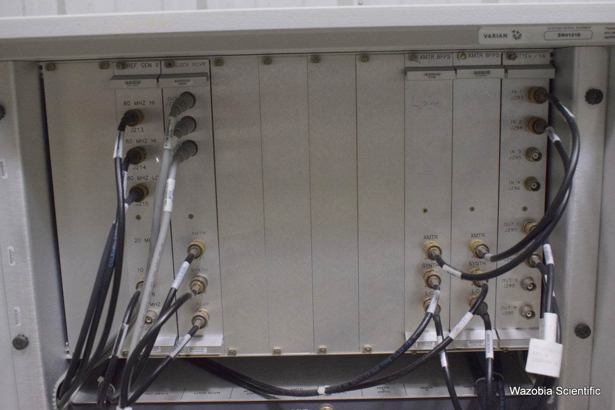 VARIAN NMR SYSTEM  CONSOLE SHIM POWER SUPPLY TEMPERATURE CONTROLLER