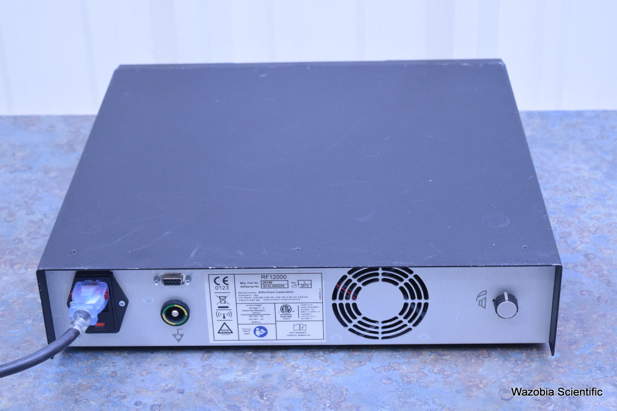 ARTHROCARE SPORTMEDICINE QUANTUM 2 ESU ELECTROSURGICAL UNIT 28168 RF12000
