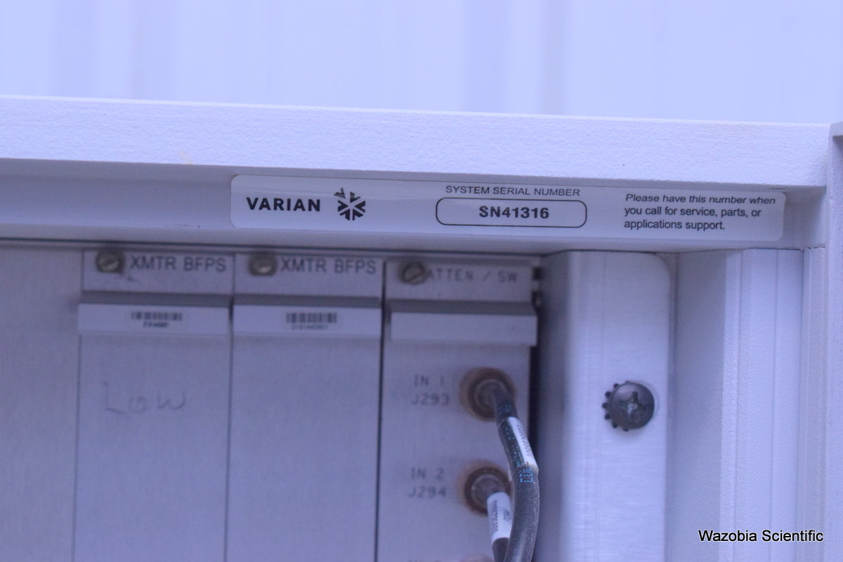 VARIAN NMR SYSTEM  CONSOLE SHIM POWER SUPPLY TEMPERATURE CONTROLLER