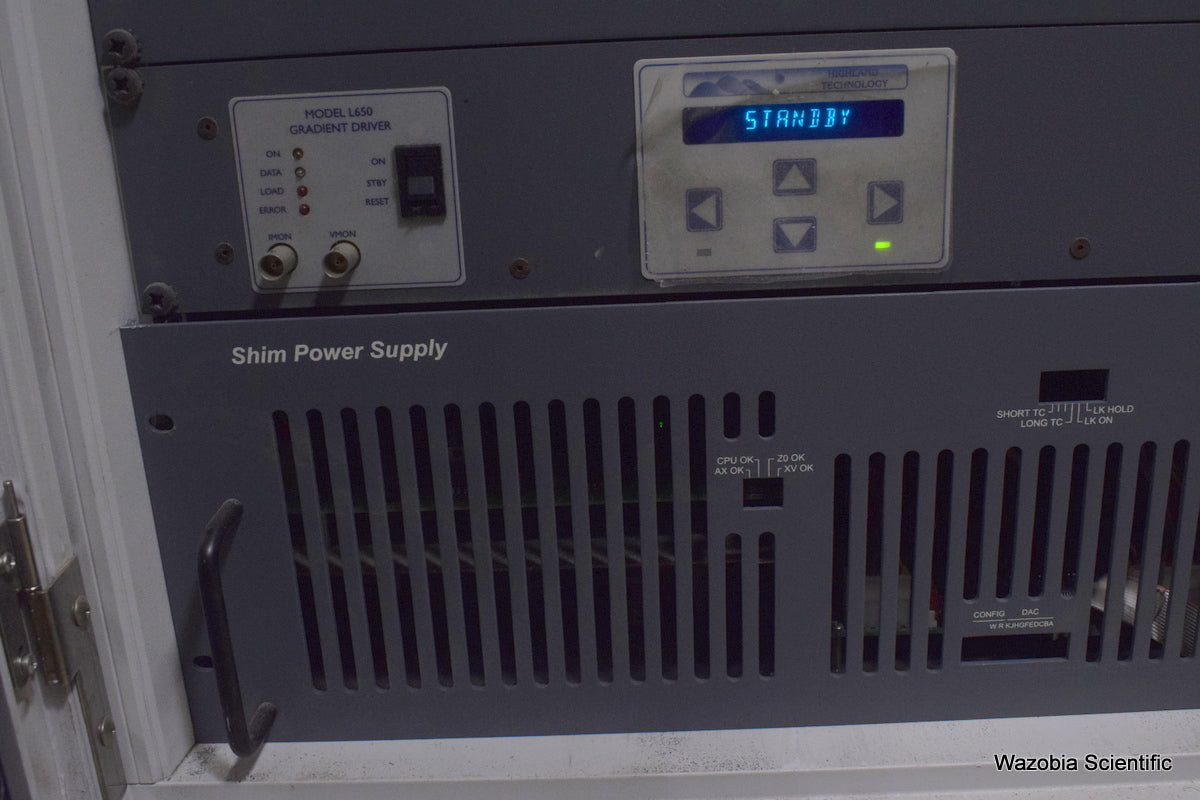 VARIAN NMR SYSTEM  CONSOLE SHIM POWER SUPPLY TEMPERATURE CONTROLLER