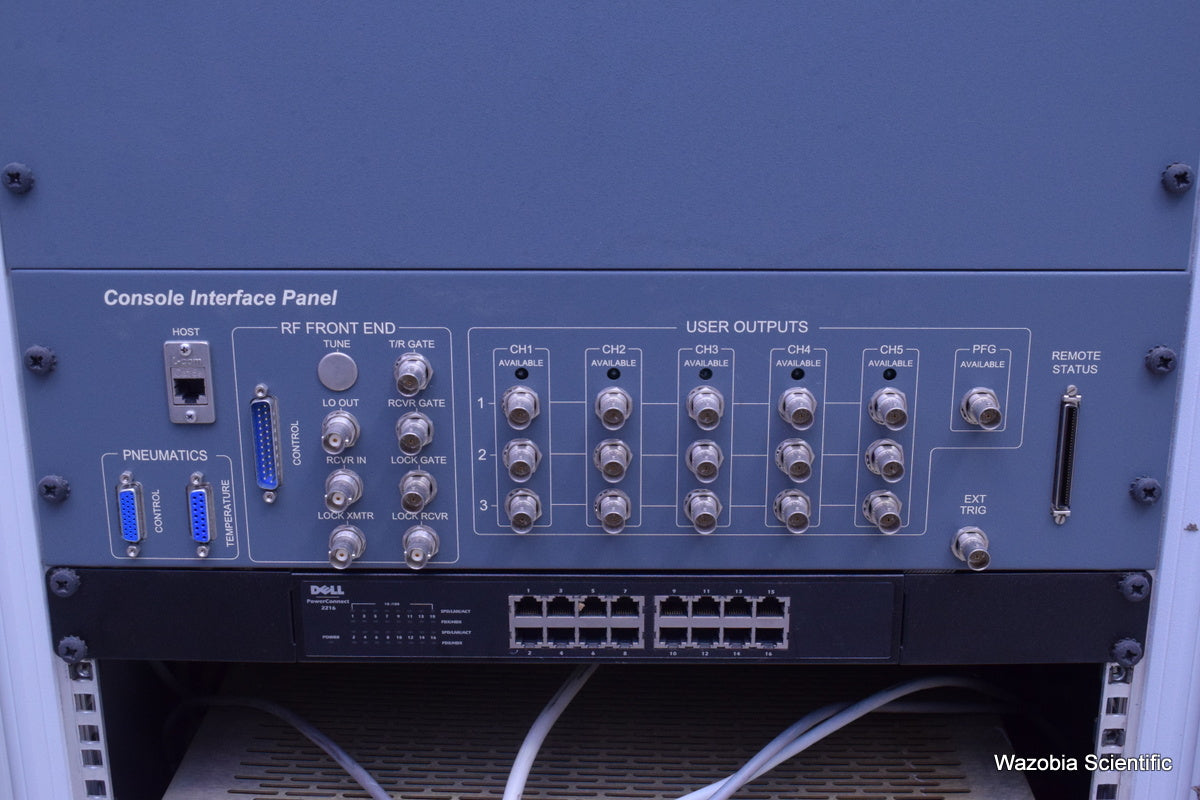 VARIAN NMR SYSTEM  CONSOLE SHIM POWER SUPPLY TEMPERATURE CONTROLLER