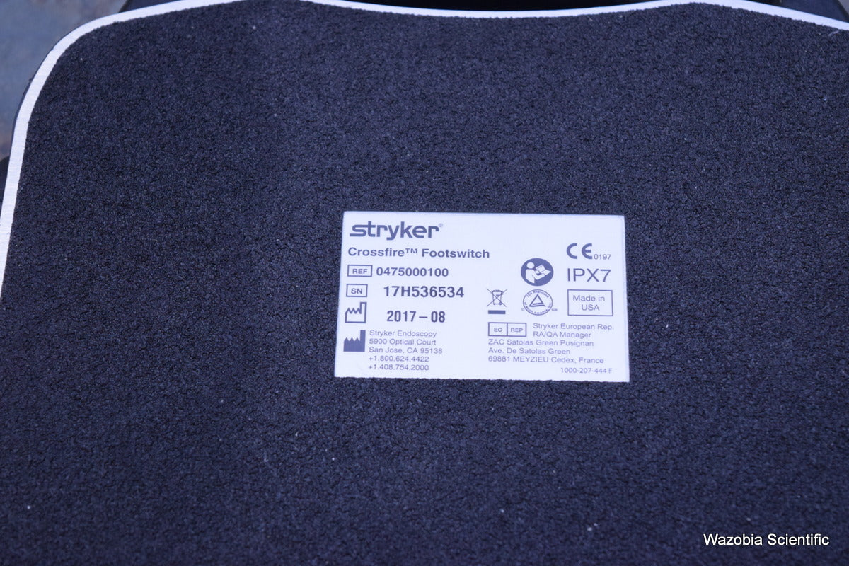 STRYKER  CROSSFIRE FOOTSWITCH 0475000100