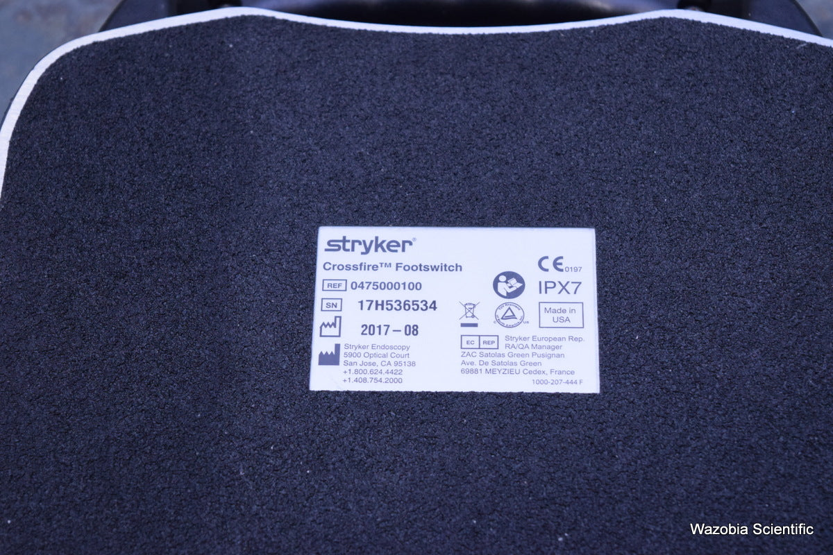 STRYKER  CROSSFIRE FOOTSWITCH 0475000100