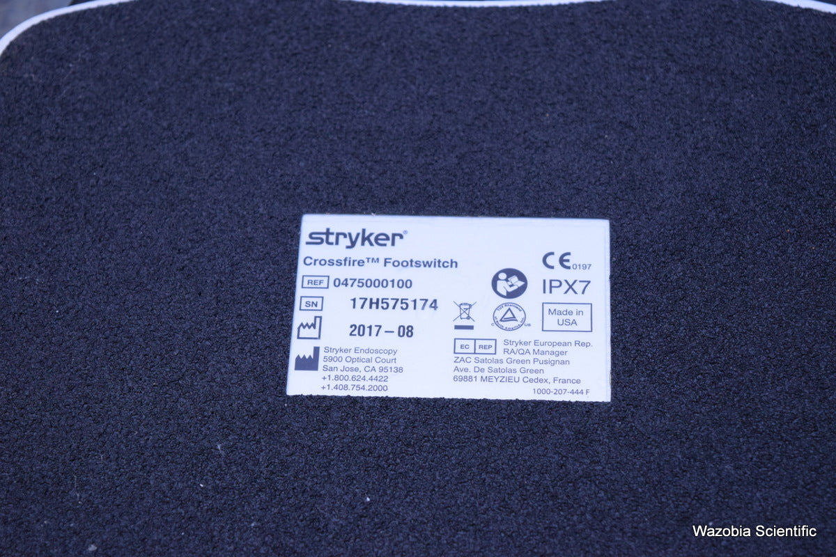 STRYKER  CROSSFIRE FOOTSWITCH 0475000100
