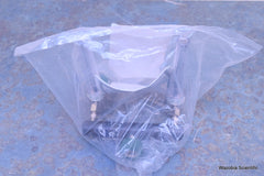 PRECISION MEDICAL D1MFA1003 1MFA SERIES T FLOWMETER DUAL T-BAR O2 15LPM HT DISS