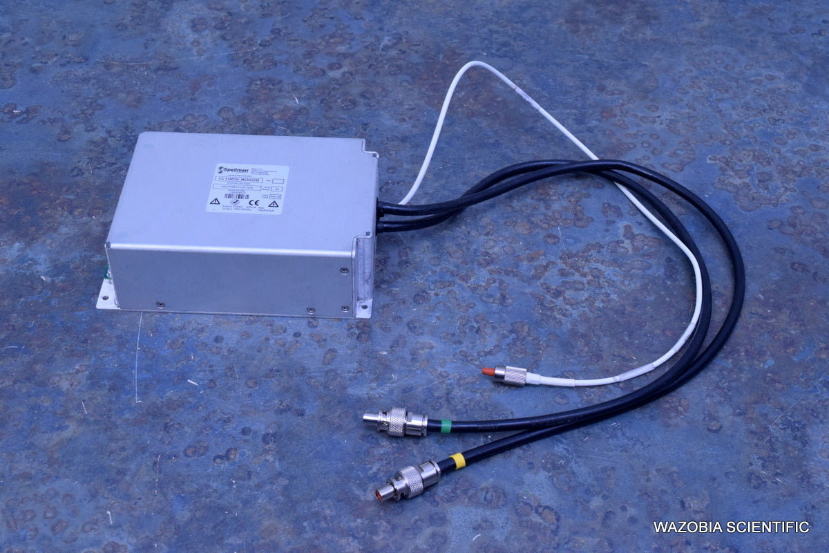 AGILENT G1969-80608 DETECTOR POWER SUPPLY DUAL OUTPUT SPELLMAN MCP6P/112/704