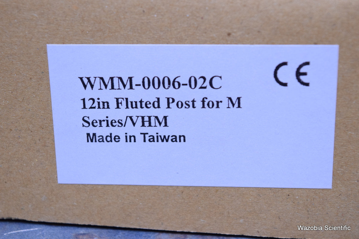 NEW GCX MEDICAL MOUNTING 12" FLUTED POST FOR M SERIES VHM WMM-0006-02C