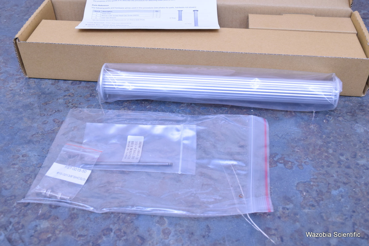 NEW GCX MEDICAL MOUNTING 12" FLUTED POST FOR M SERIES VHM WMM-0006-02C