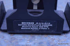 BECKMAN JS-4.2 & JS-3.0 ROTORS MICROPLATE CARRIERS  FOR CENTRIFUGE SWING ROTOR