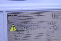LEYBOLD SOGEVAC SV 120 BIFC SINGLE-STAGE ROTARY VANE VACUUM PUMP SV120BIFC 2020