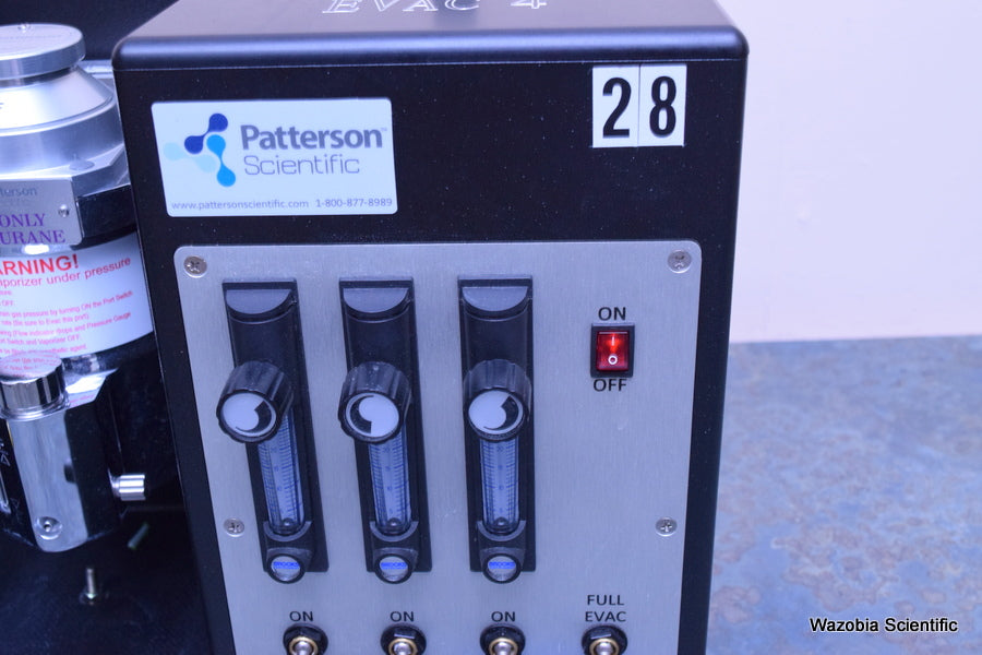 PATTERSON SCIENTIFIC SAS 3 EVAC LINK 7 ANESTHESIA SYSTEM MODEL 78915712