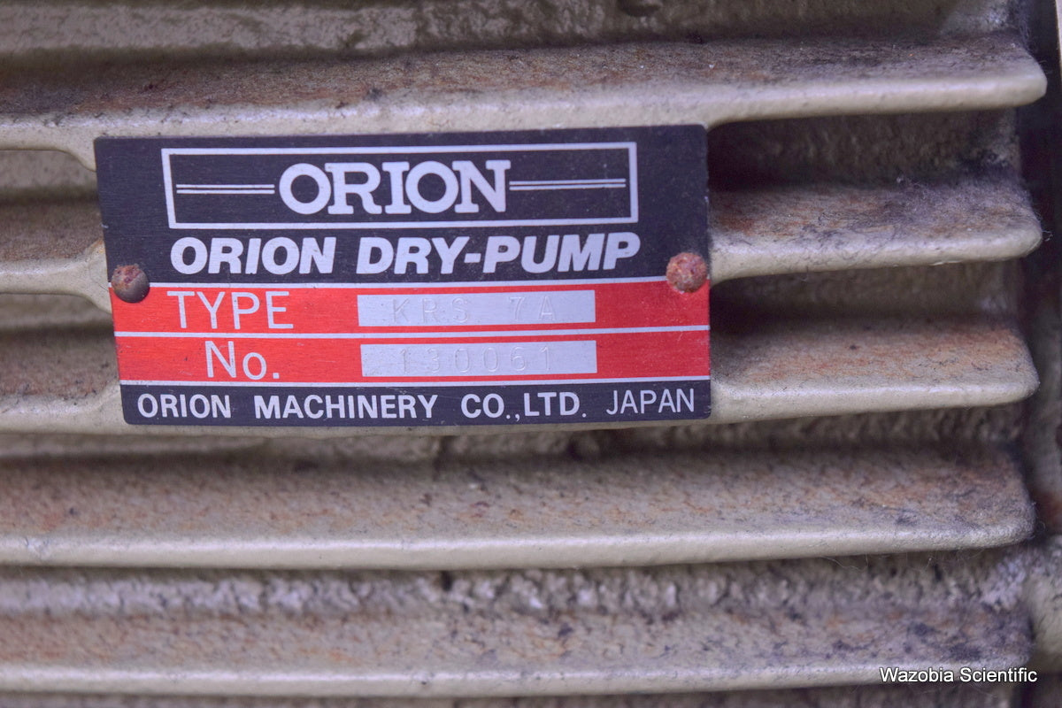 ORION DRY-PUMP KRS 7A KRS7 A LABORATORY PUMP