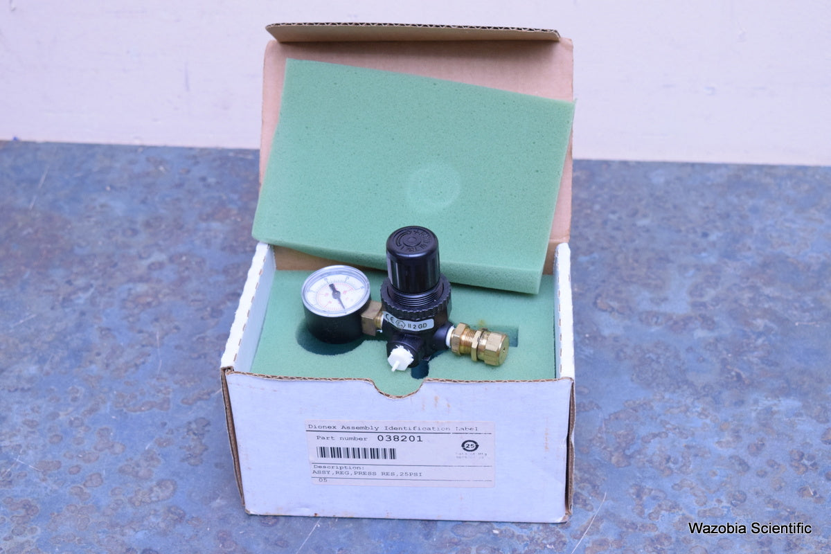 DIONEX ASSEMBLY PRESSURE REGULATOR 25 PSI 038201