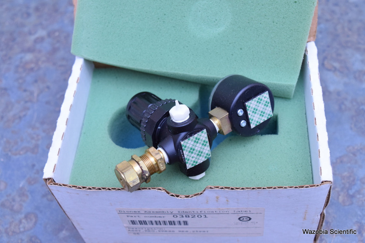 DIONEX ASSEMBLY PRESSURE REGULATOR 25 PSI 038201