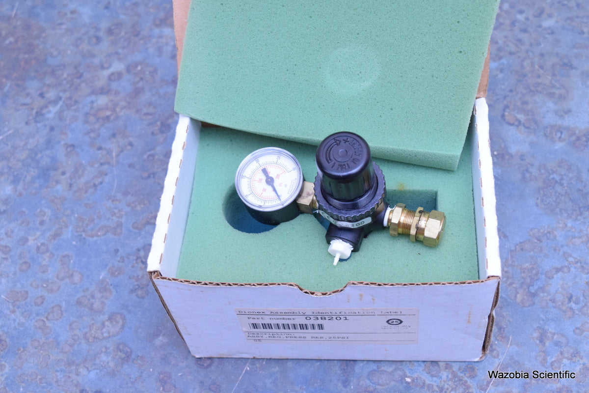 DIONEX ASSEMBLY PRESSURE REGULATOR 25 PSI 038201