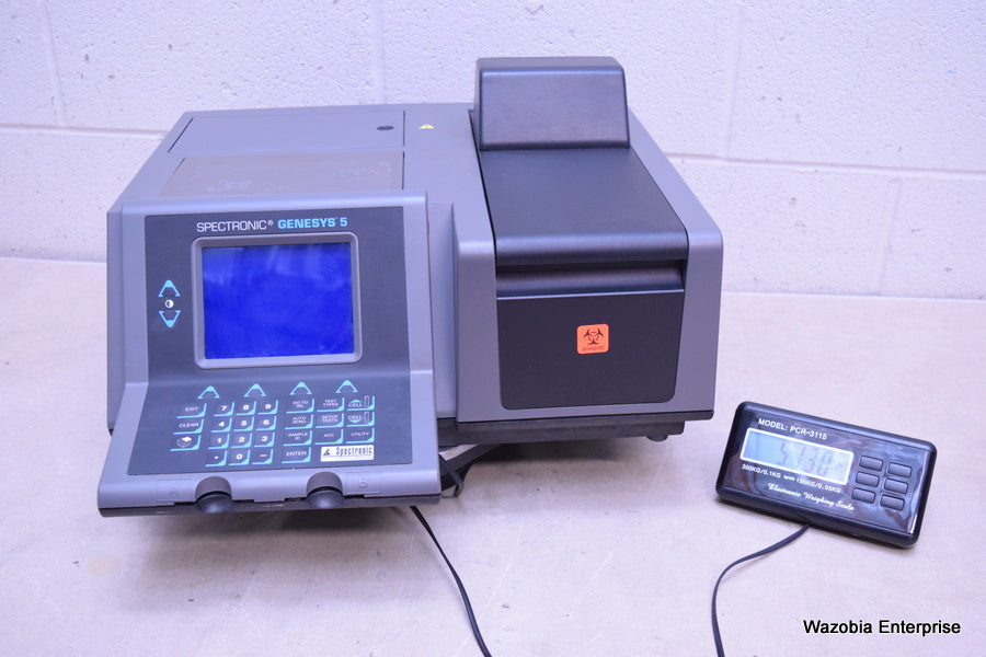 SPECTRONIC INSTRUMENTS GENESYS 5 SPECTROPHOTOMETER CAT. 336001