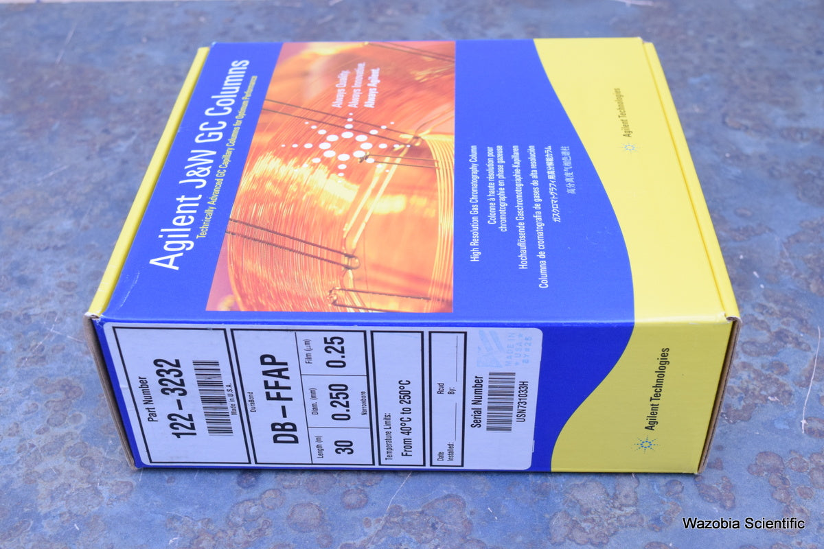 BRAND NEW AGILENT J&W GC COLUMNS 122-3232 DB-FFAP  L-30M D- 0.250MM F-0.25UM