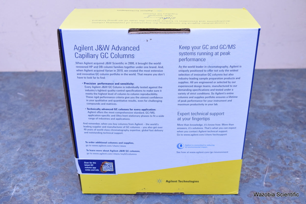 BRAND NEW AGILENT J&W GC COLUMNS 122-3232 DB-FFAP  L-30M D- 0.250MM F-0.25UM